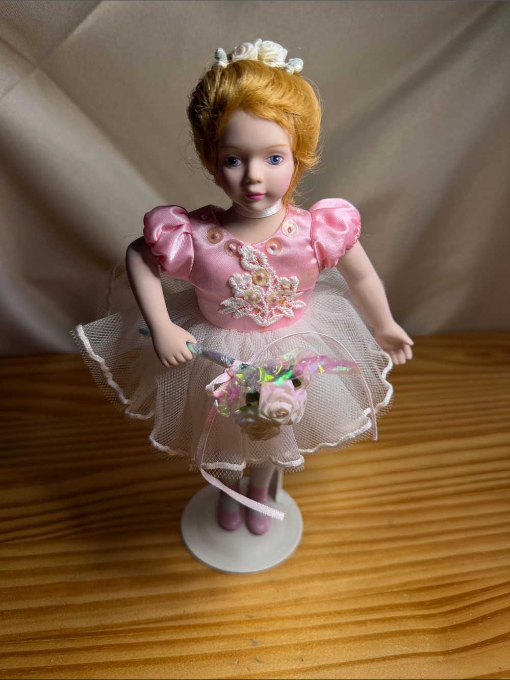 Vintage 1991 Avon Ballet Recital Porcelain Doll Childhood Dreams